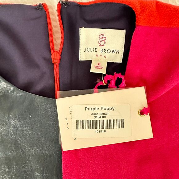 Julie Brown Everest Dress – Color Block, Size 0, NWT - Picture 4 of 7